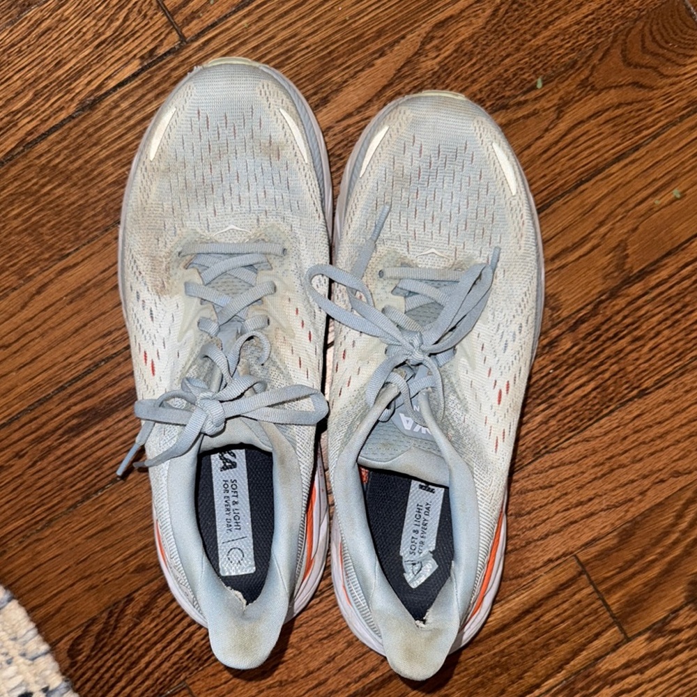 Blue Hokas Athletic Shoes